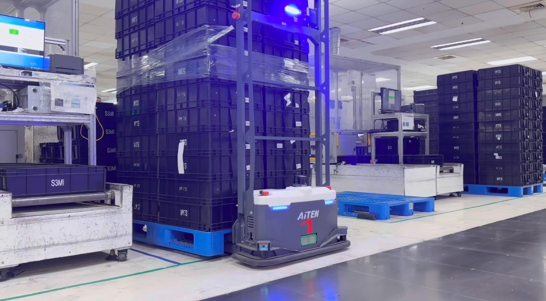 ​AGV无人叉车的应用：AiTEN yabo如何赋能工厂内部物流